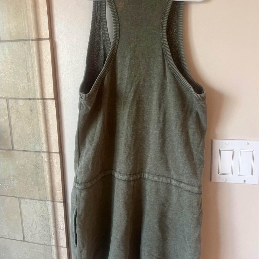 aerie olive green shorts romper NWT XS - Picture 3 of 3